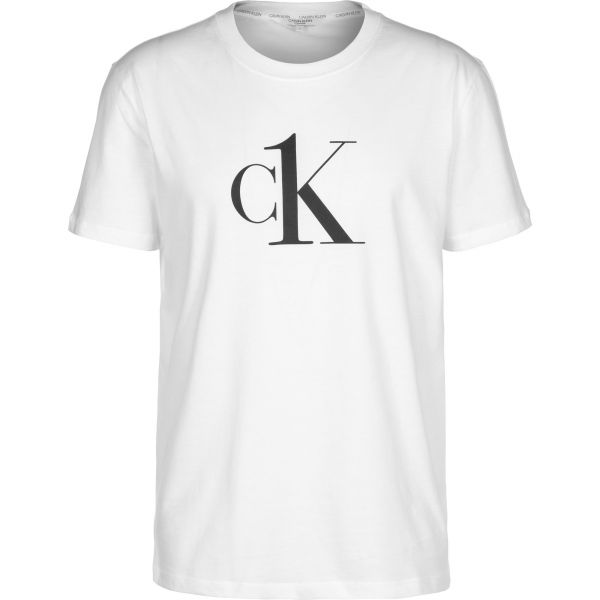 CK 캘빈클라인 언더웨어 릴렉스드 크루 티셔츠 화이트 - KM0KM00646YCD