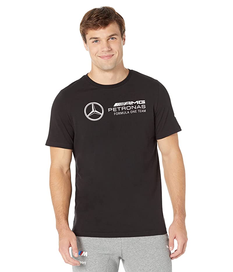 푸마 퓨마 Mercedes F1 에센셜 로고 티셔츠 - Puma 블랙 4547359