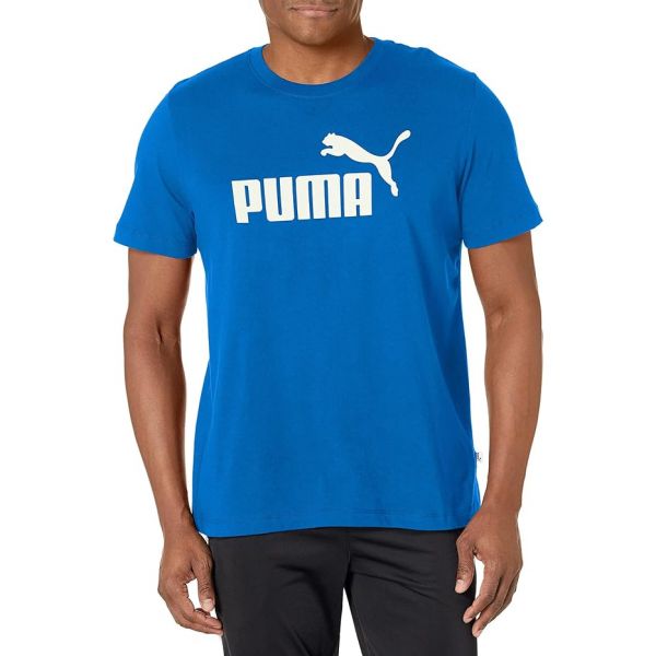 푸마 퓨마 에센셜 로고 티셔츠 - Royal 8262969