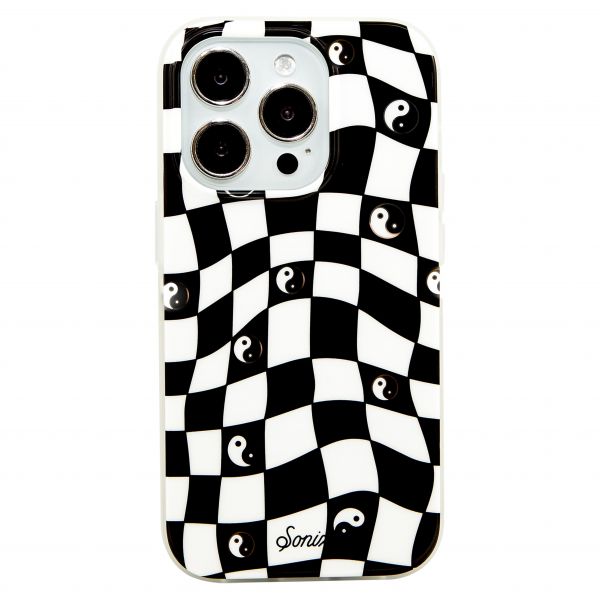 우먼 Sonix MagSafe® 아이폰 14 Pro 케이스 - Checkered Yin Yang 7659525