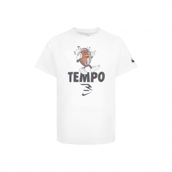 키즈 3 브랜드 키즈 Tempo Ballers 그래픽 티셔츠 - 화이트 8328022