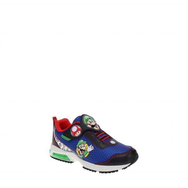 키즈 SG Footwear 키즈 마리오 &amp; Luigi Mix-and-Match 스니커즈 운동화 - 블루 블랙 8309883
