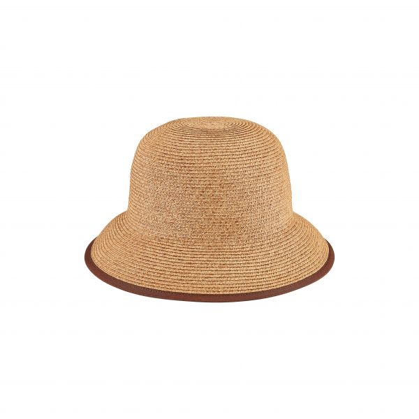 SAN DIEGO HAT 모자 리본 트림 버킷 햇 모자 - 커피색 8021681