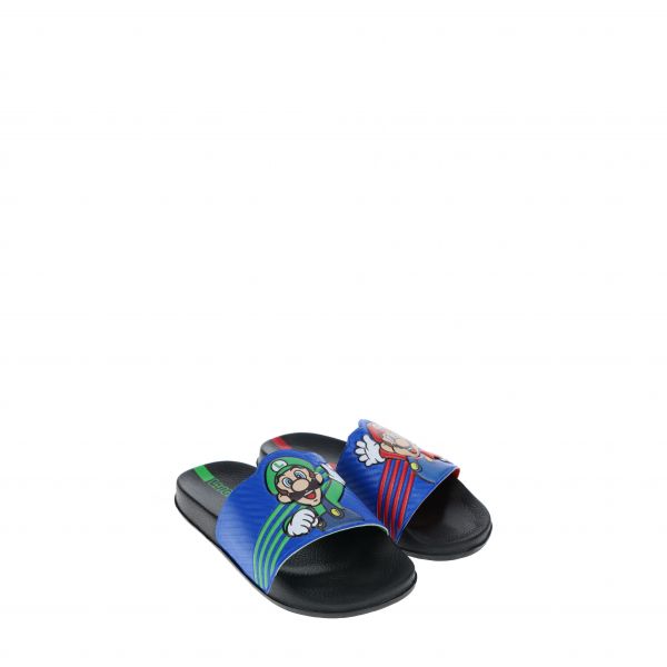키즈 SG Footwear 키즈 마리오 슬라이드 슬리퍼 샌달 샌들 - 블루 8466251