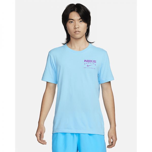 일본 나이키 트랙 클럽 맨즈 드라이핏 러닝 티셔츠 - FQ3919-407