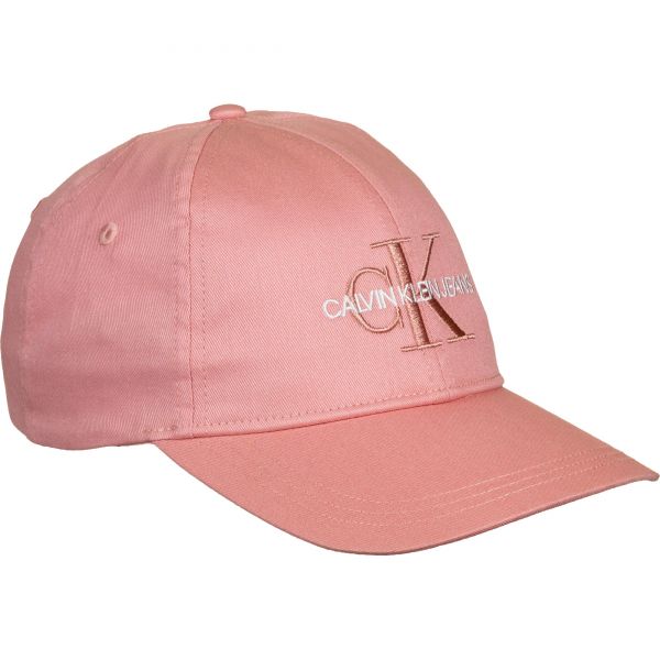 CK 캘빈클라인 진스 모노그램 캡 모자 핑크 - K60K606624TIV