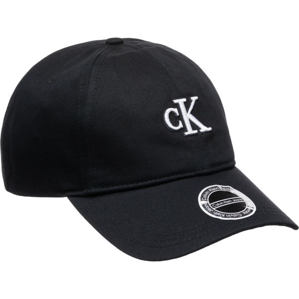 CK 캘빈클라인 진스 에센셜 캡 모자 블랙 - K50K510182BDS