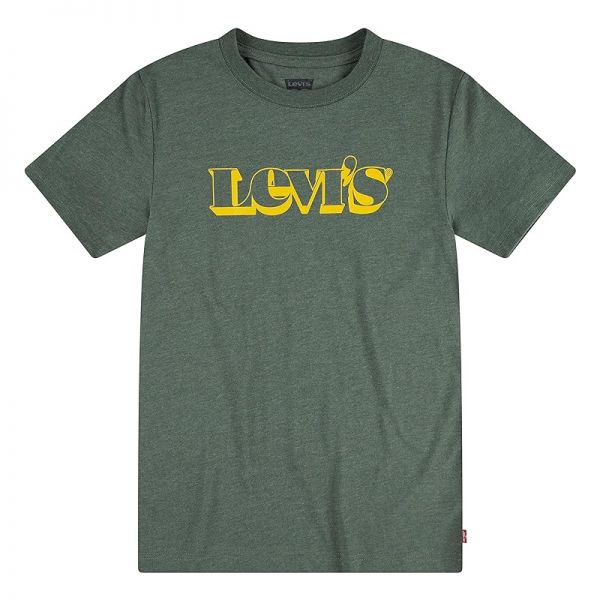키즈 리바이스 숏슬리브 반팔 그래픽 티셔츠 셔츠 - Thyme 8029724