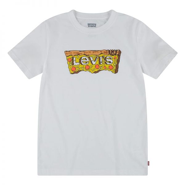 키즈 리바이스 숏슬리브 반팔 그래픽 티셔츠 - 화이트 8029630