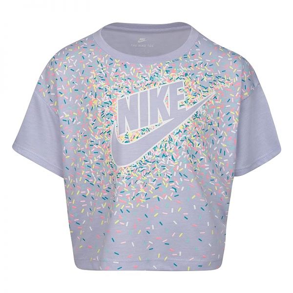 키즈 나이키 퓨추라 Sprinkles 티셔츠 - Purple Chalk 8601565