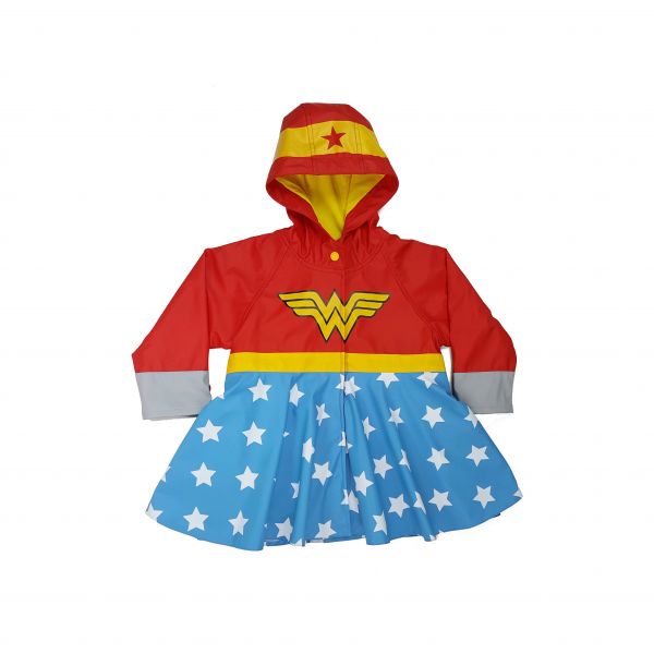 키즈 웨스턴 Chief 키즈 Wonder Woman 워터 레지스턴트 레인코트 - 레드 8326802