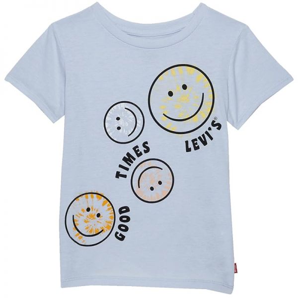 키즈 리바이스 숏슬리브 반팔 그래픽 티셔츠 - Cool Dusk 8030453